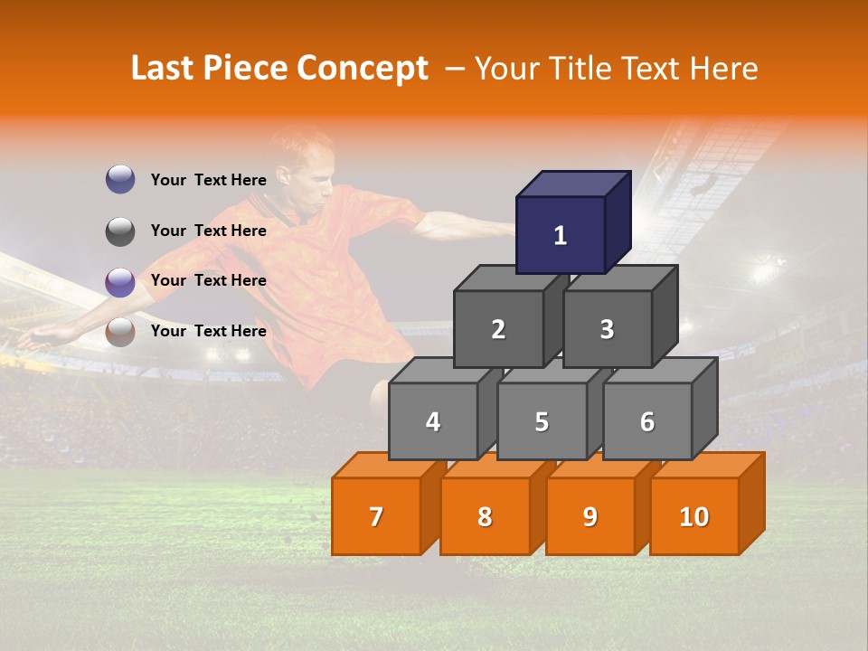Field Seat Stadium PowerPoint Template