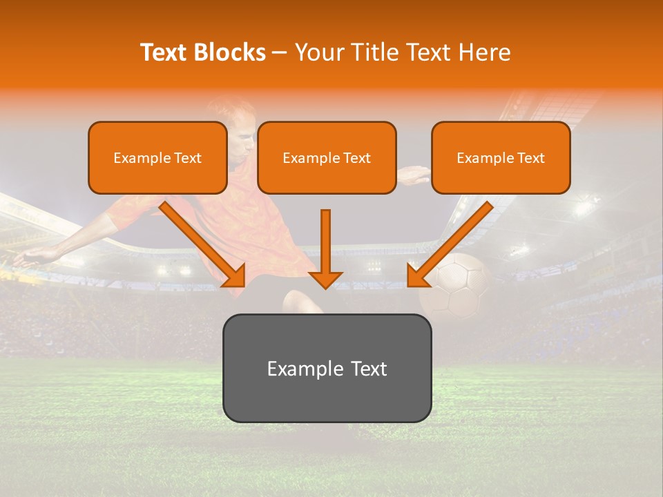 Field Seat Stadium PowerPoint Template
