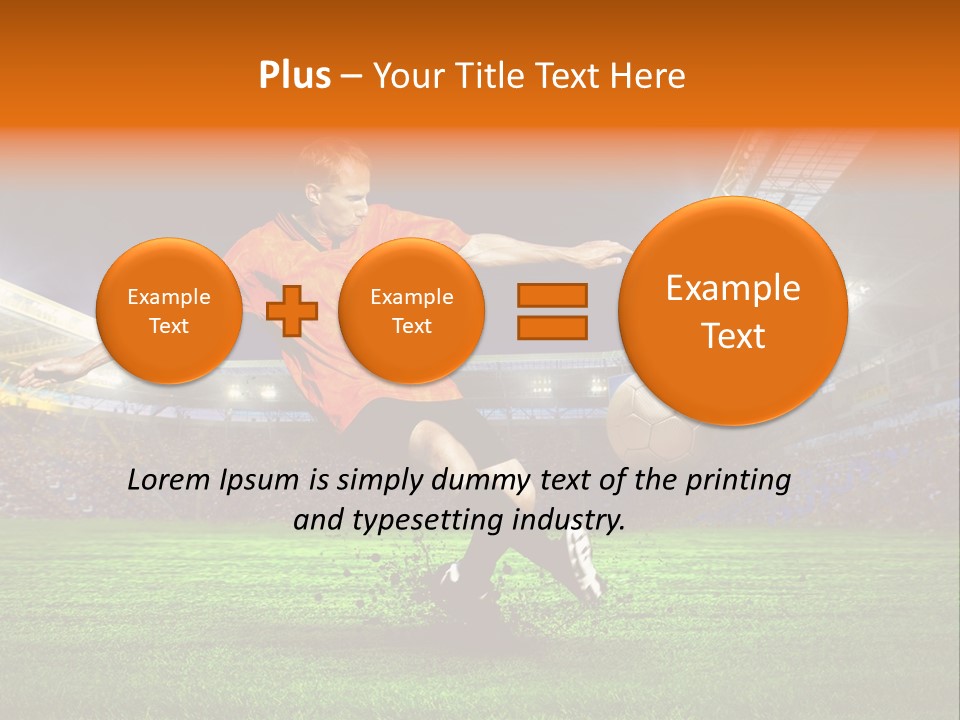 Field Seat Stadium PowerPoint Template