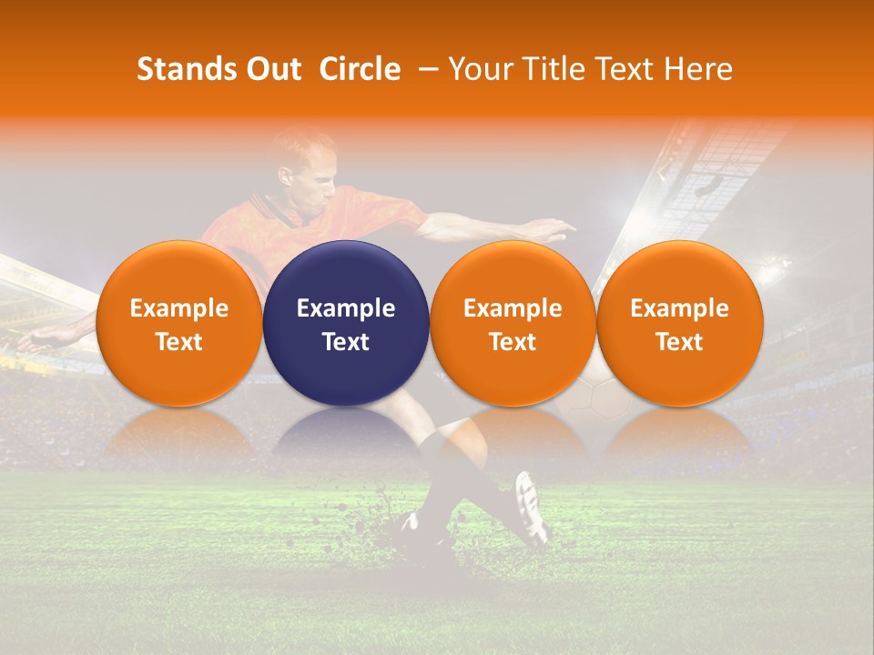 Field Seat Stadium PowerPoint Template