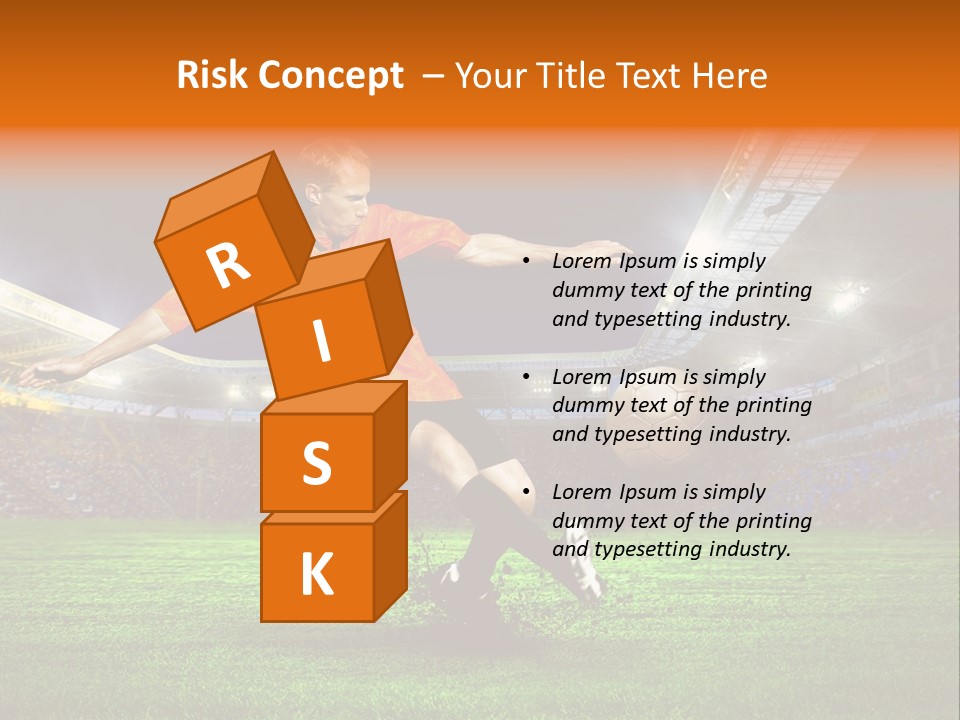 Field Seat Stadium PowerPoint Template