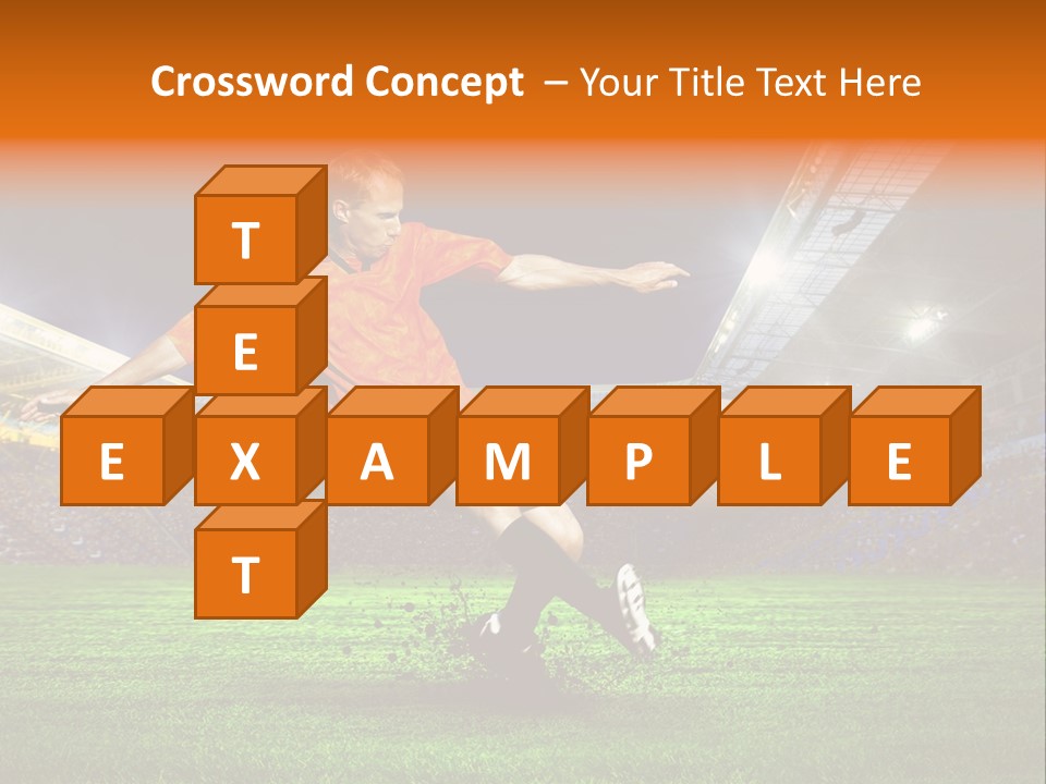 Field Seat Stadium PowerPoint Template