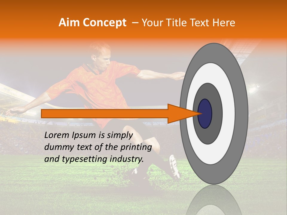 Field Seat Stadium PowerPoint Template