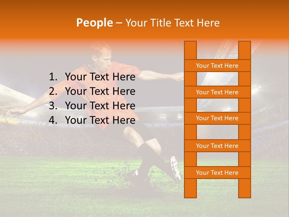 Field Seat Stadium PowerPoint Template