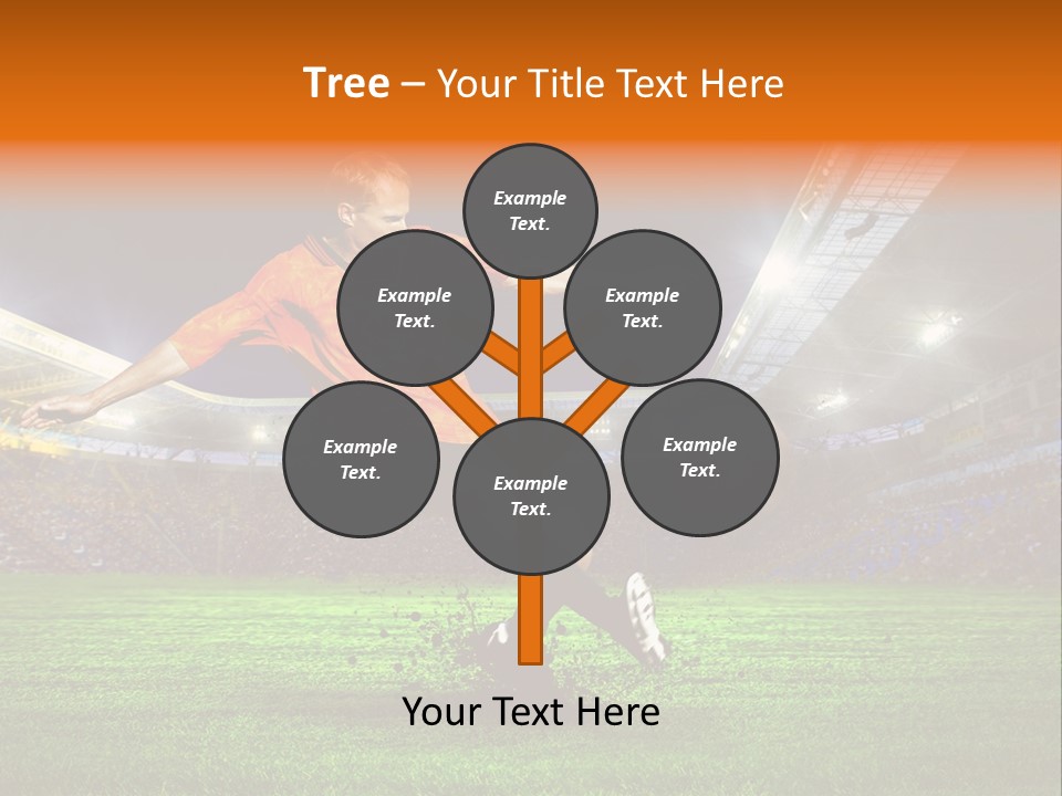 Field Seat Stadium PowerPoint Template