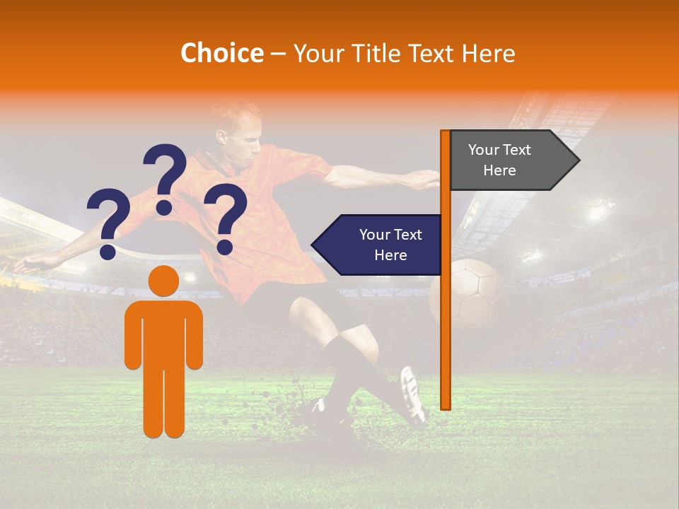 Field Seat Stadium PowerPoint Template