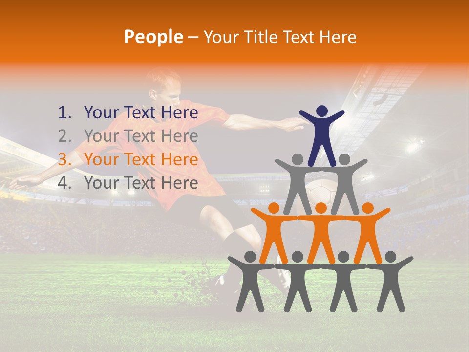 Field Seat Stadium PowerPoint Template