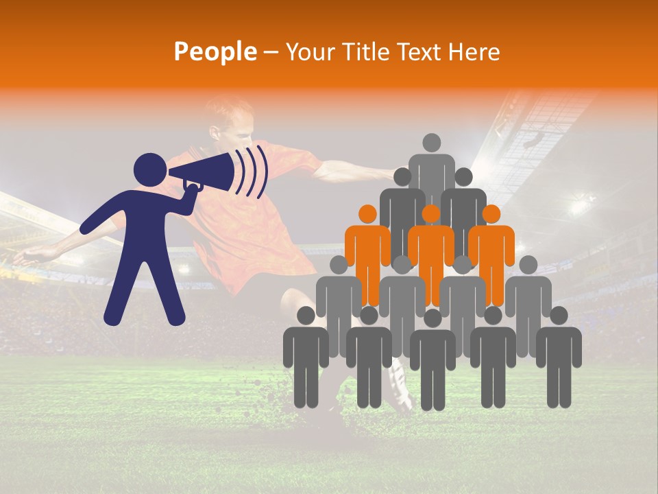 Field Seat Stadium PowerPoint Template