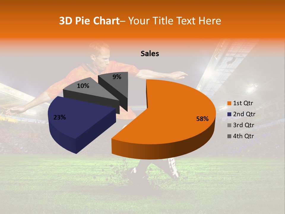Field Seat Stadium PowerPoint Template