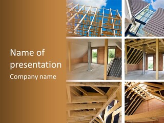 Insulation Framework Building PowerPoint Template