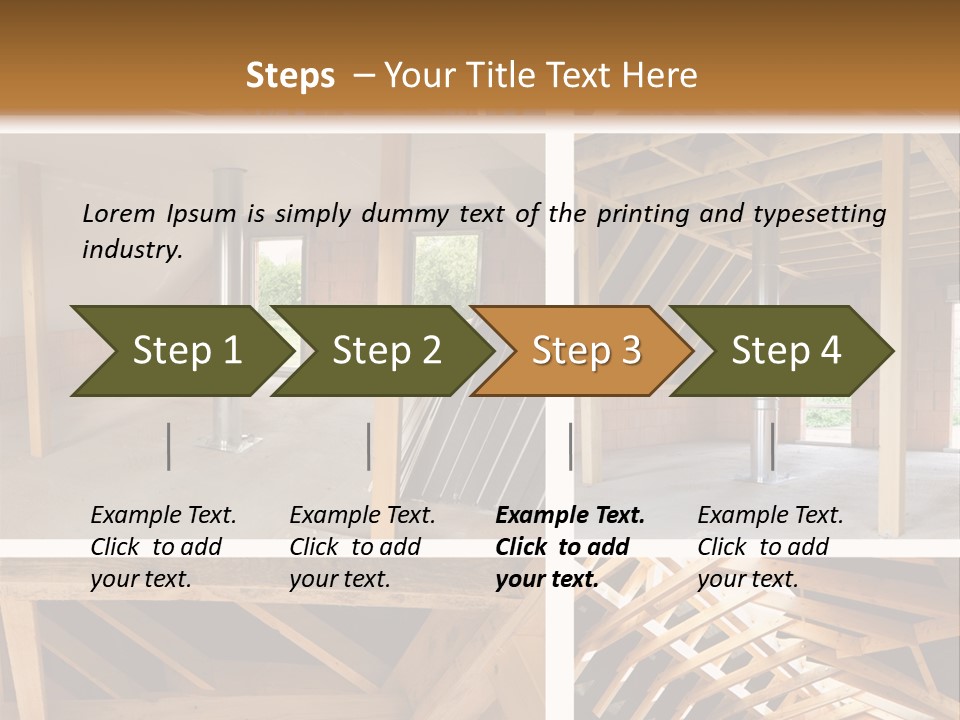 Insulation Framework Building PowerPoint Template