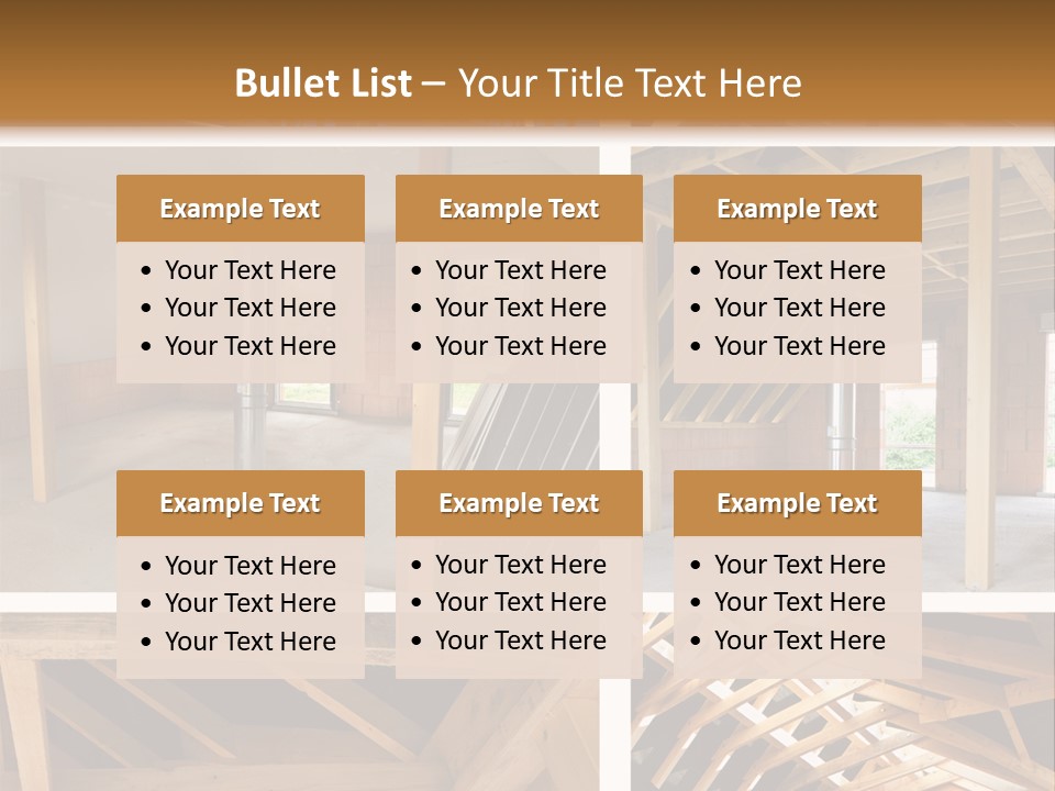 Insulation Framework Building PowerPoint Template