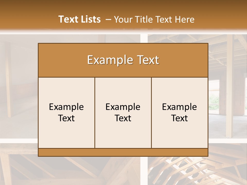 Insulation Framework Building PowerPoint Template