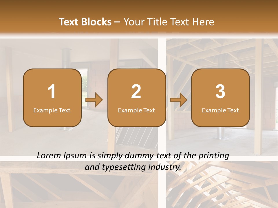 Insulation Framework Building PowerPoint Template