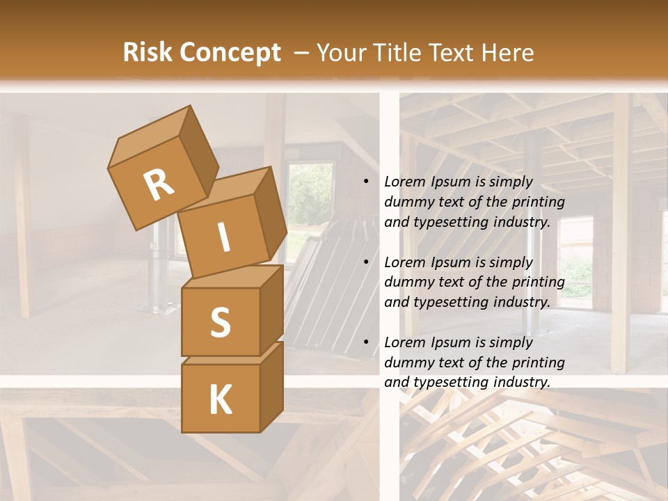 Insulation Framework Building PowerPoint Template