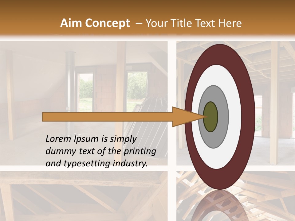 Insulation Framework Building PowerPoint Template