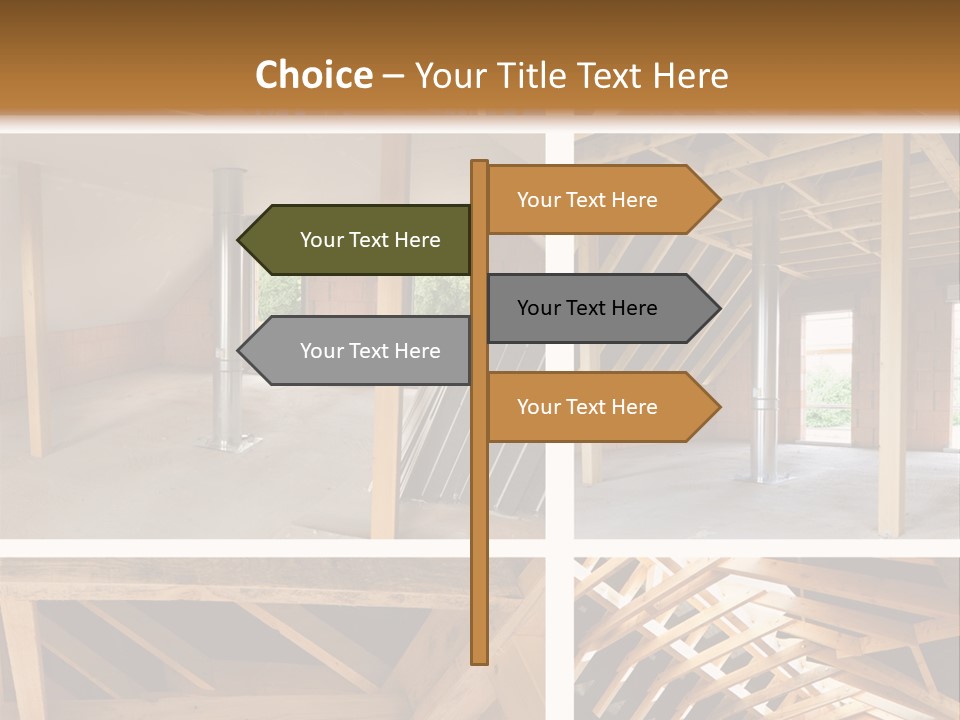 Insulation Framework Building PowerPoint Template