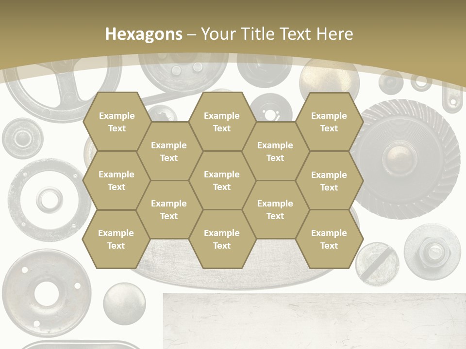 Chrome Circle Part PowerPoint Template