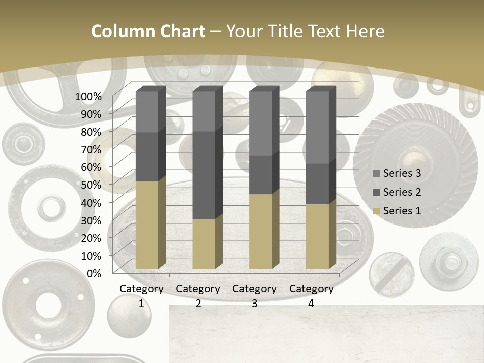 Chrome Circle Part PowerPoint Template
