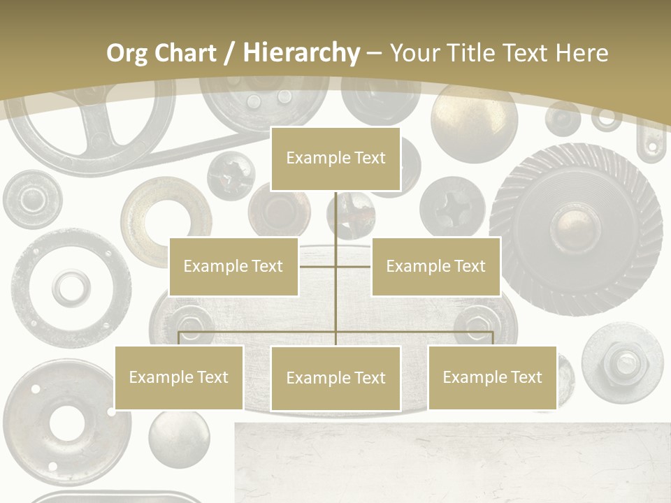 Chrome Circle Part PowerPoint Template