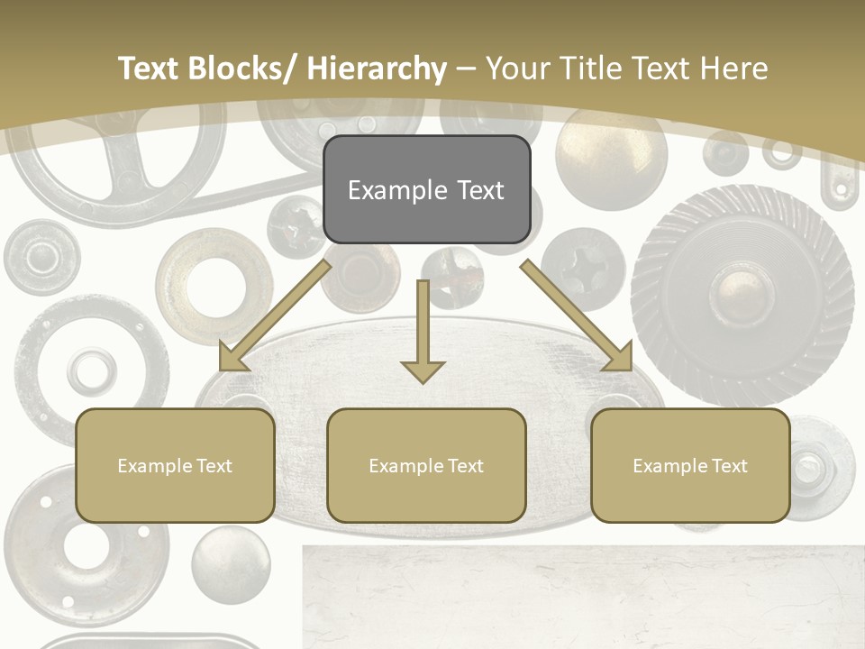 Chrome Circle Part PowerPoint Template