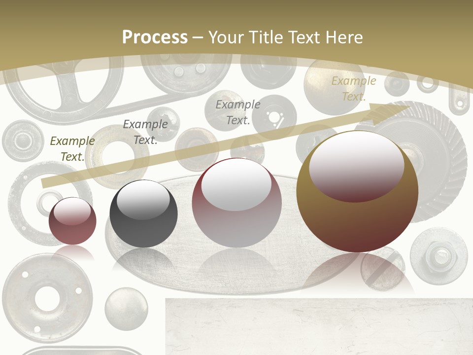 Chrome Circle Part PowerPoint Template