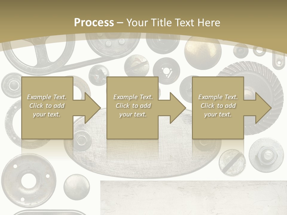 Chrome Circle Part PowerPoint Template