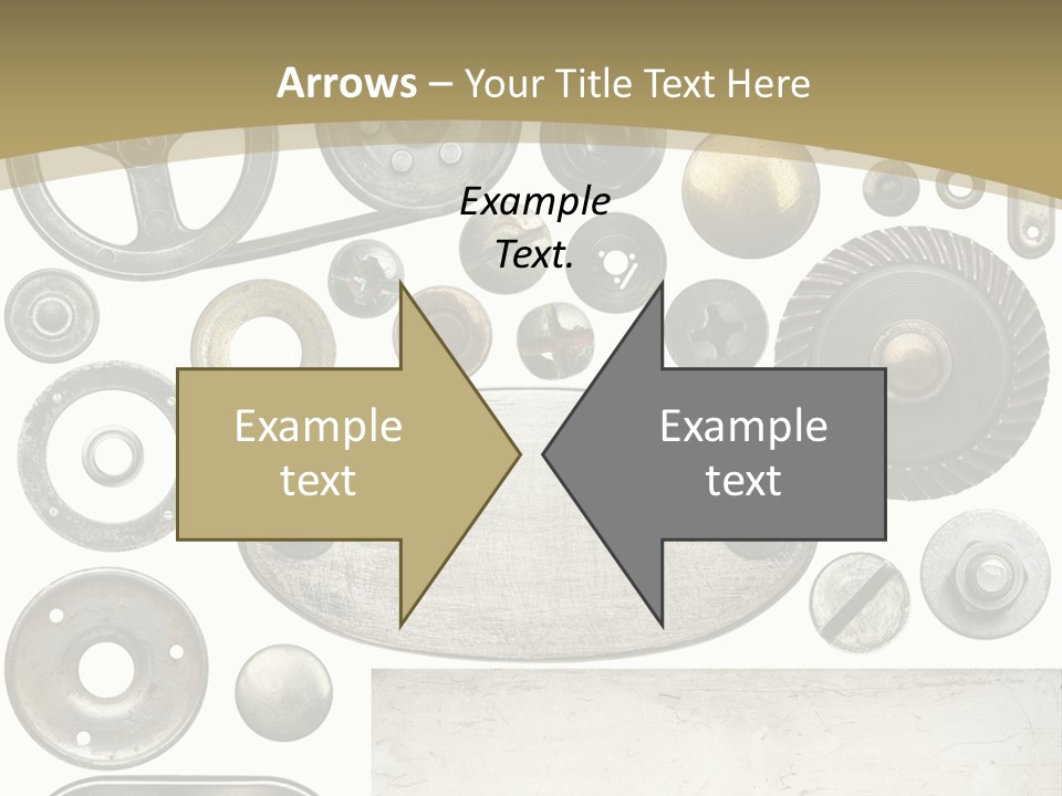 Chrome Circle Part PowerPoint Template