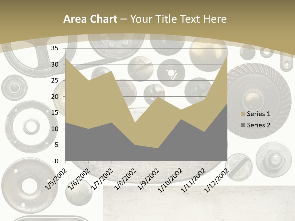 Chrome Circle Part PowerPoint Template