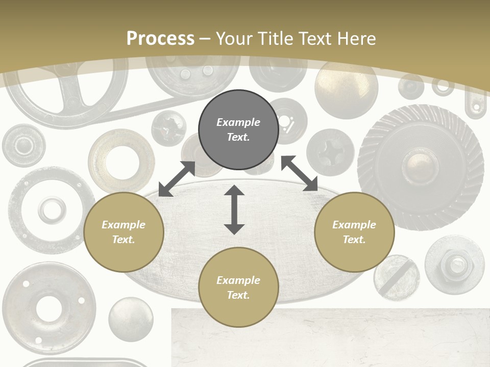 Chrome Circle Part PowerPoint Template