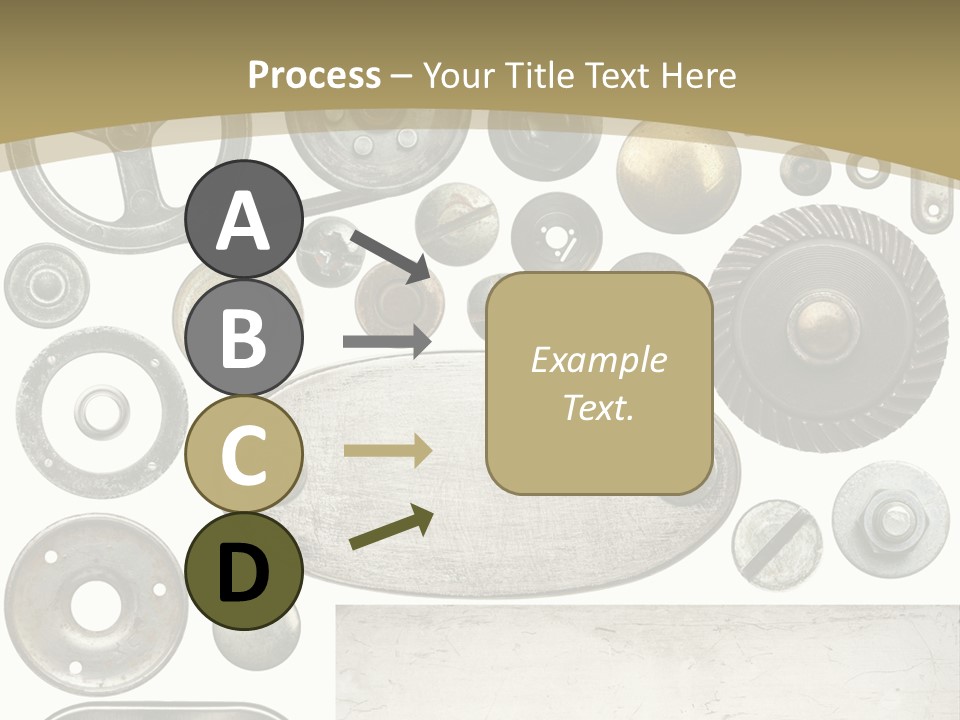 Chrome Circle Part PowerPoint Template