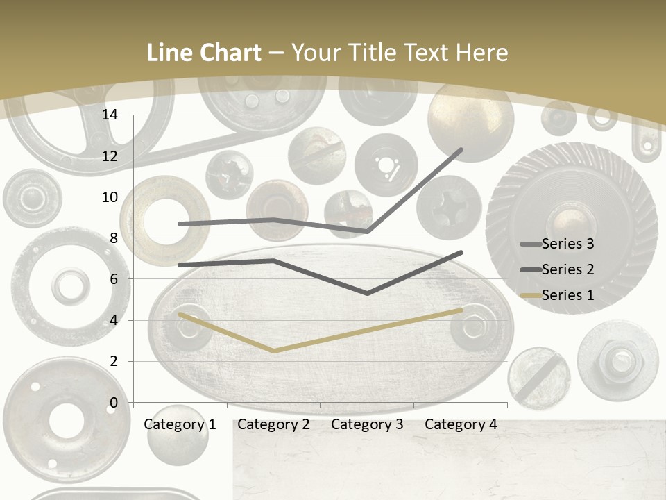 Chrome Circle Part PowerPoint Template