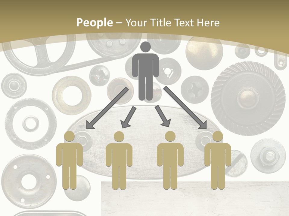 Chrome Circle Part PowerPoint Template