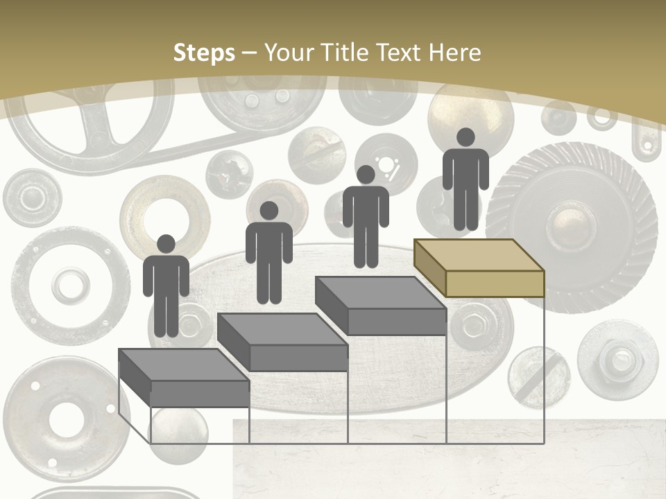 Chrome Circle Part PowerPoint Template