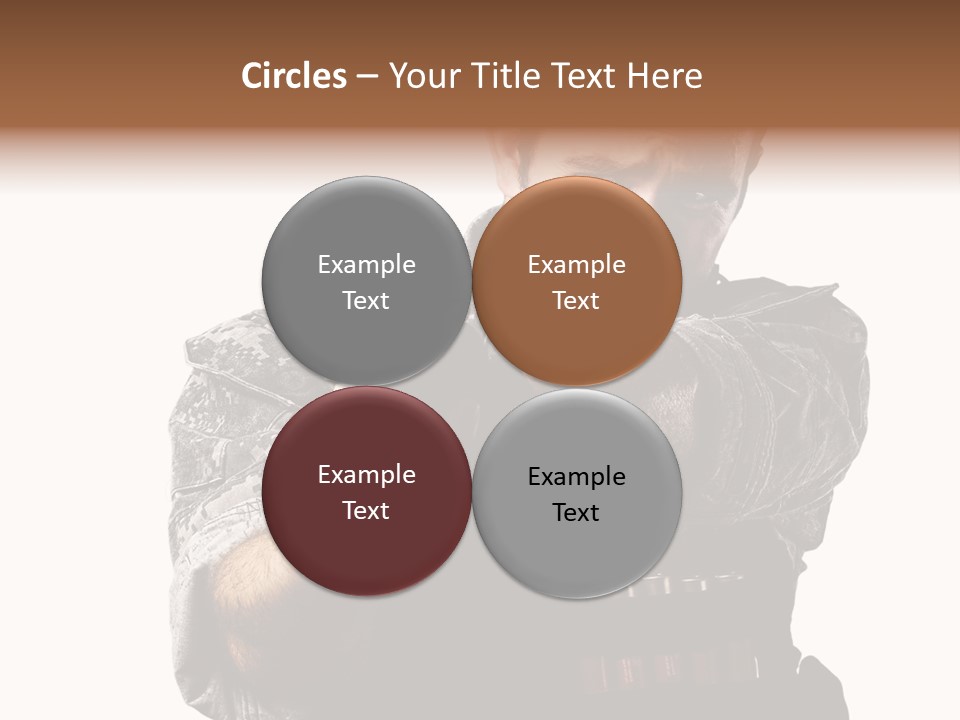 Power Assault Weapon PowerPoint Template