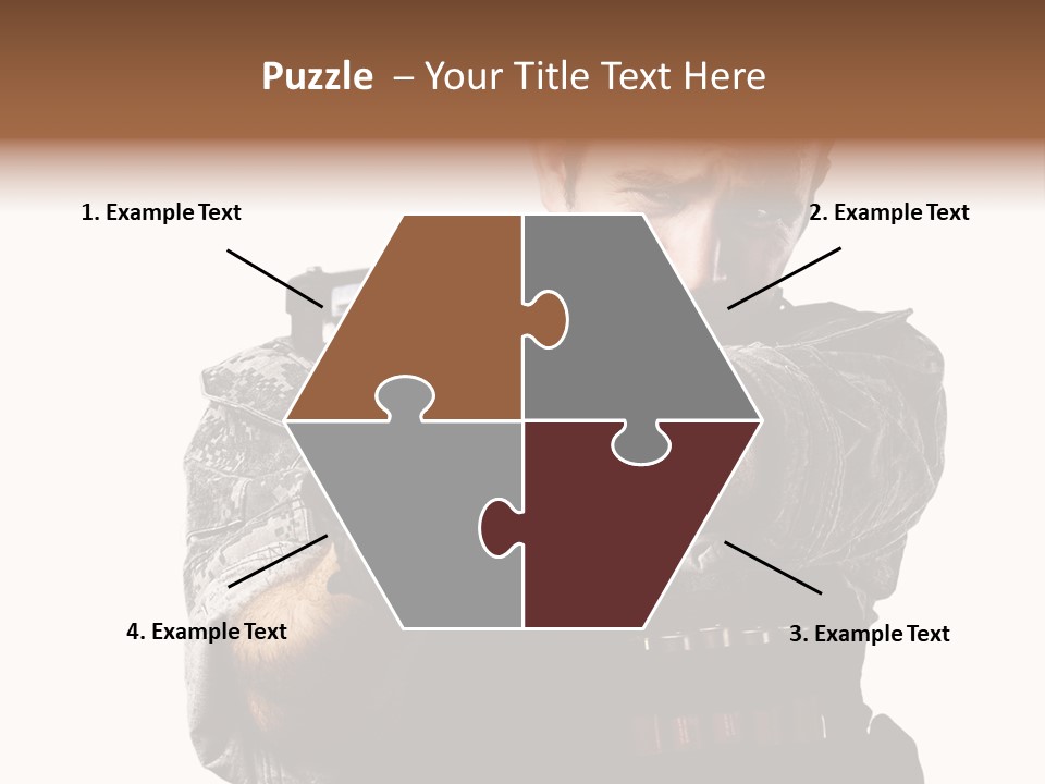 Power Assault Weapon PowerPoint Template