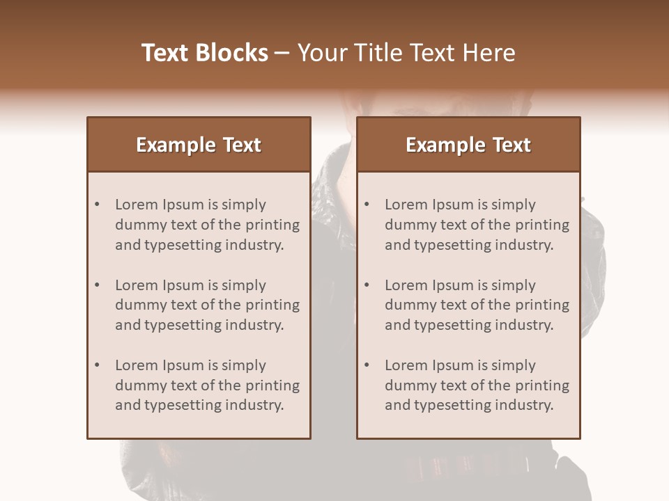 Power Assault Weapon PowerPoint Template