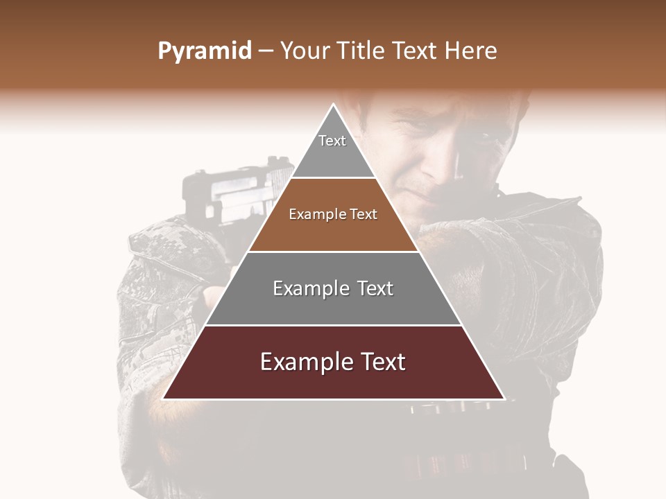 Power Assault Weapon PowerPoint Template