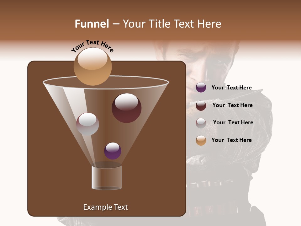 Power Assault Weapon PowerPoint Template