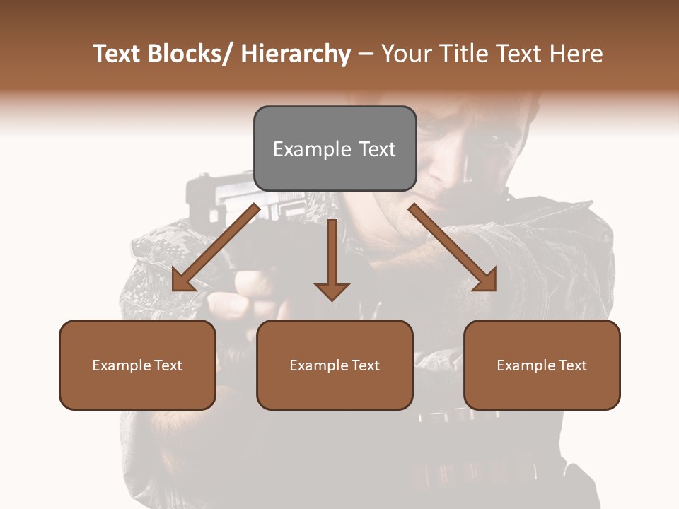 Power Assault Weapon PowerPoint Template