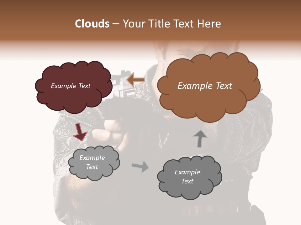 Power Assault Weapon PowerPoint Template