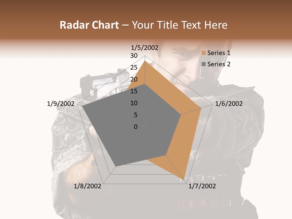 Power Assault Weapon PowerPoint Template