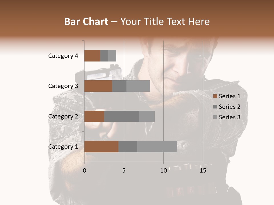 Power Assault Weapon PowerPoint Template