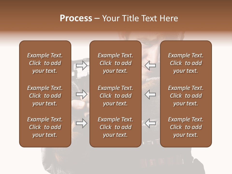 Power Assault Weapon PowerPoint Template