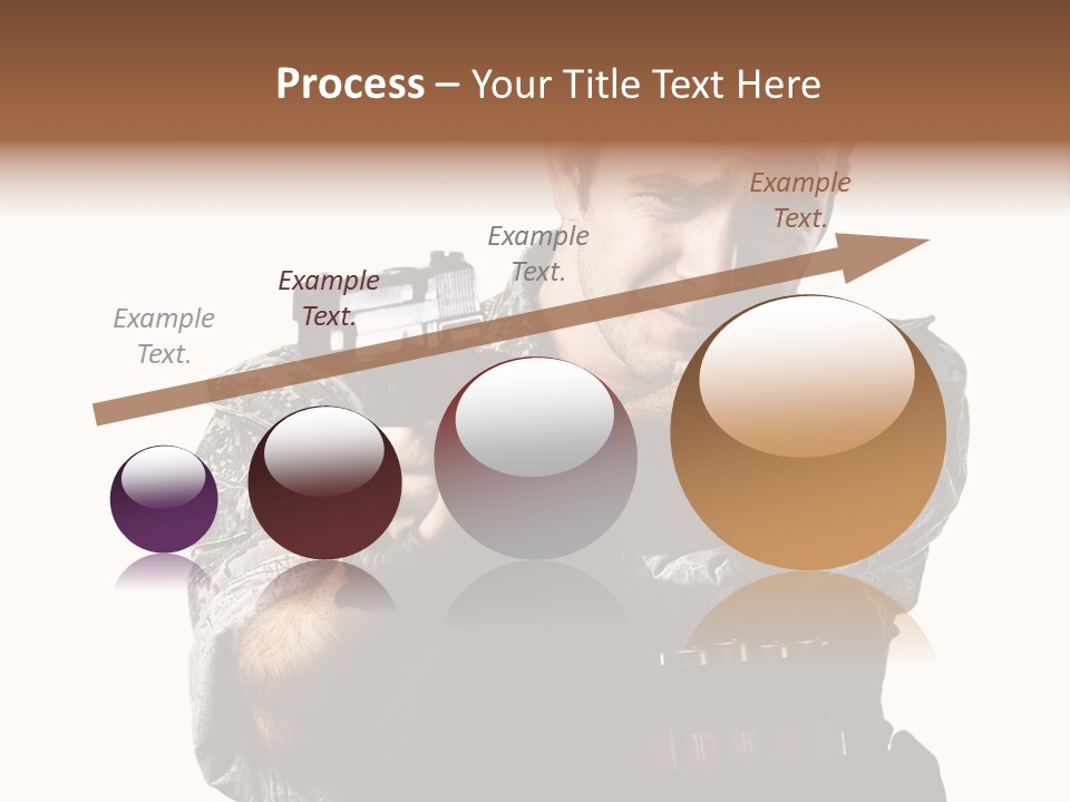 Power Assault Weapon PowerPoint Template