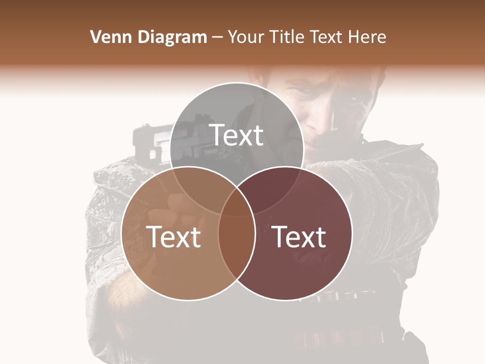 Power Assault Weapon PowerPoint Template