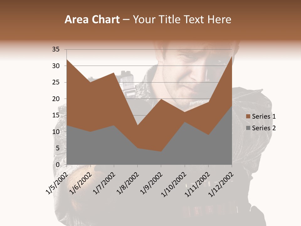 Power Assault Weapon PowerPoint Template
