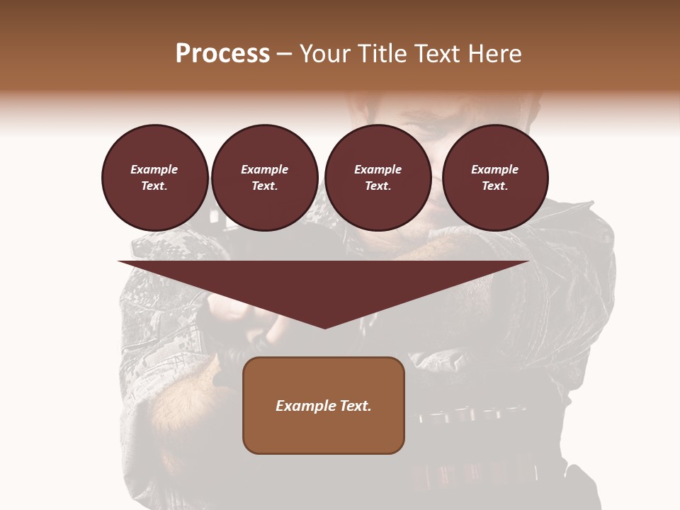 Power Assault Weapon PowerPoint Template