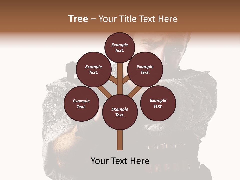 Power Assault Weapon PowerPoint Template