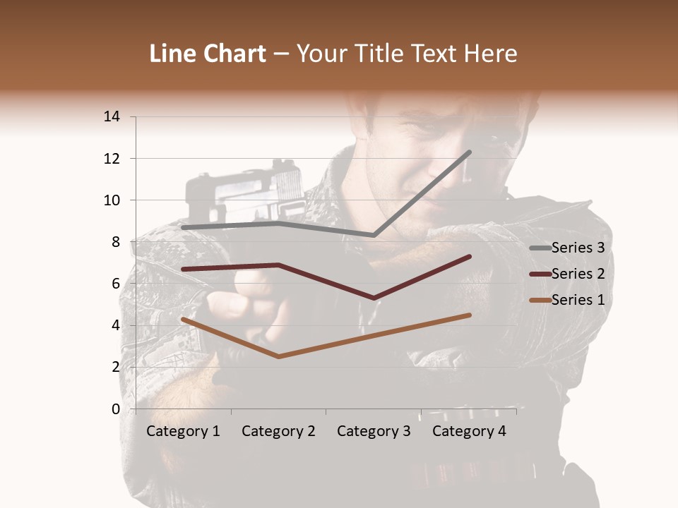 Power Assault Weapon PowerPoint Template